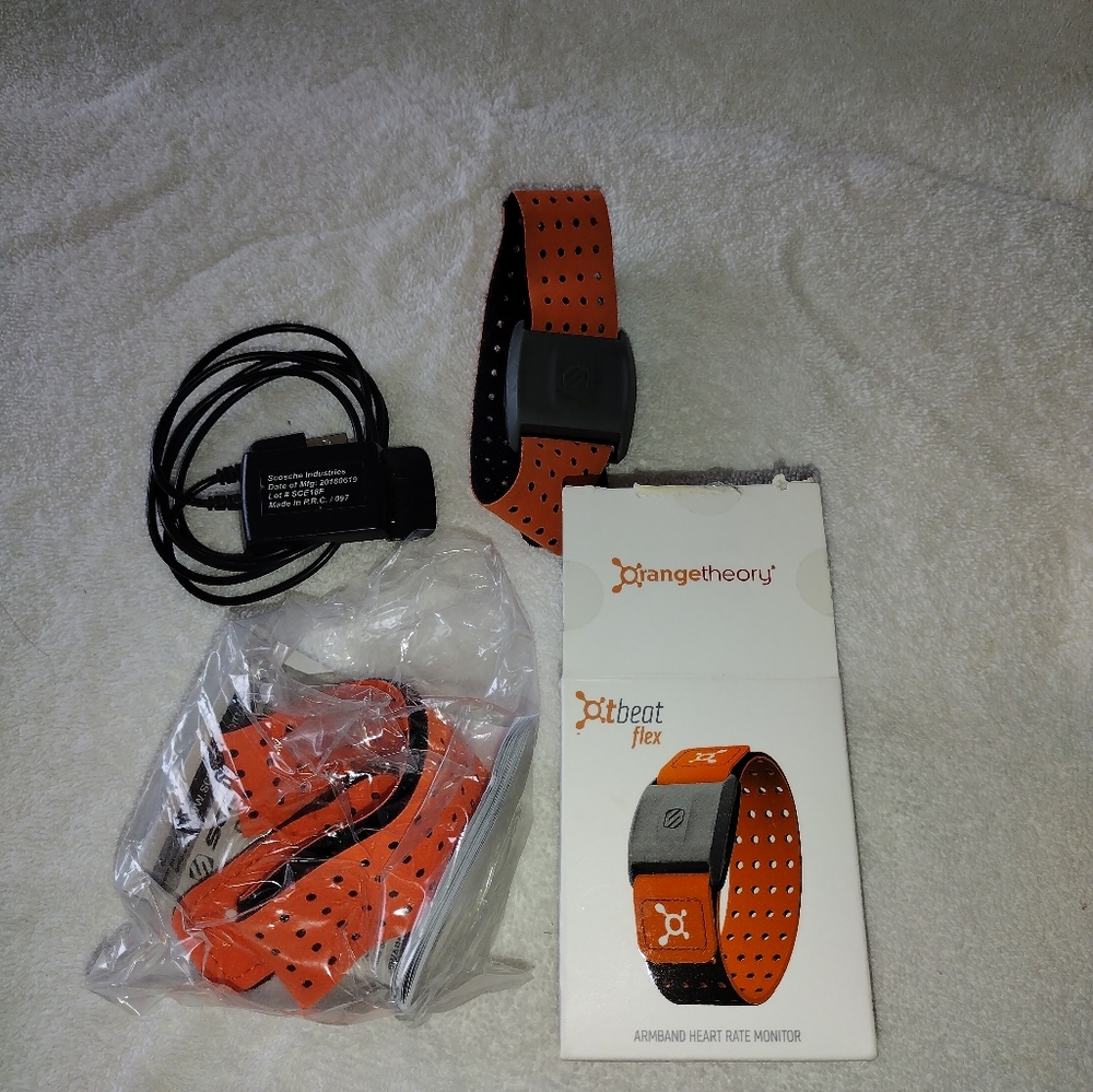 Orange Theory Armband Heart Rate Monitor